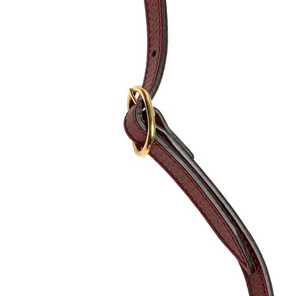 GUCCI Brown Leather Shoulder Bag - Picture 5 of 9